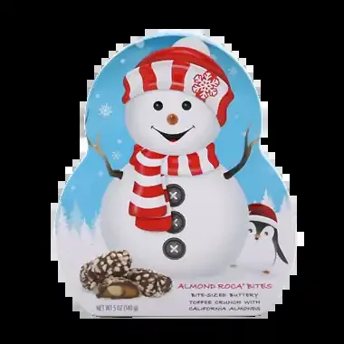 Roca Almd Rca Bites Snowman Tin