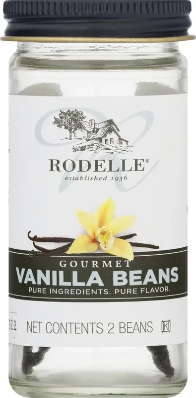 Rodelle Gourmet Vanilla Beans 2 ea