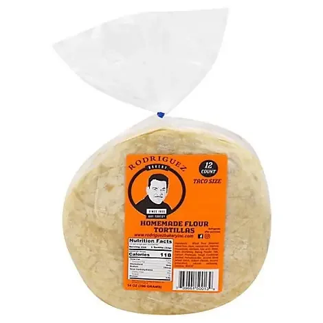 Rodriguez Bakery Tortillas – 12 Count