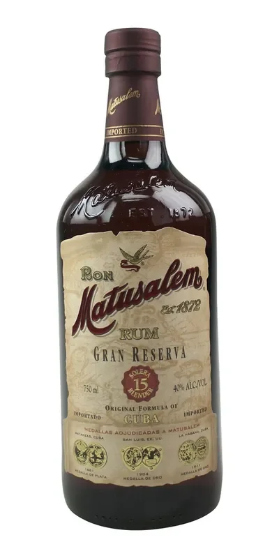 Ron Matusalem 15Yr Gran Reserva Rum 750 Milliliters
