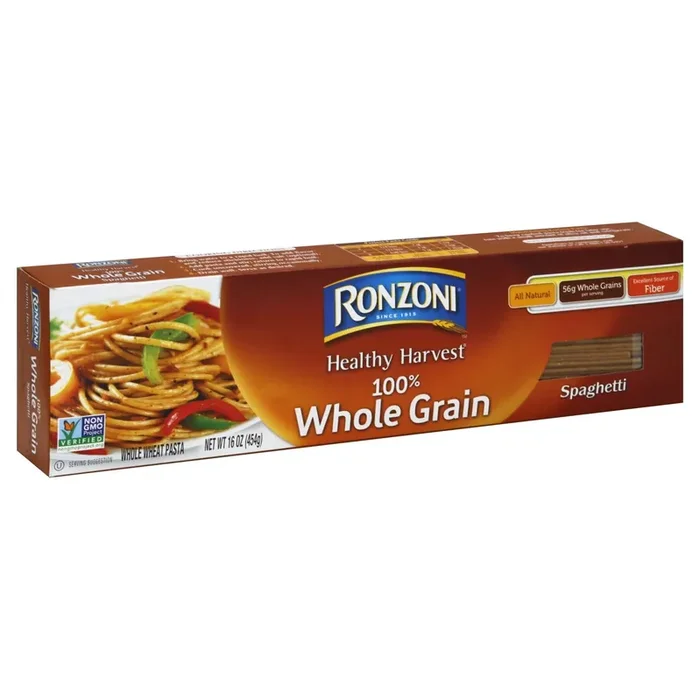 Ronzoni Healthy Harvest 100% Whole Grain Spaghetti Pasta