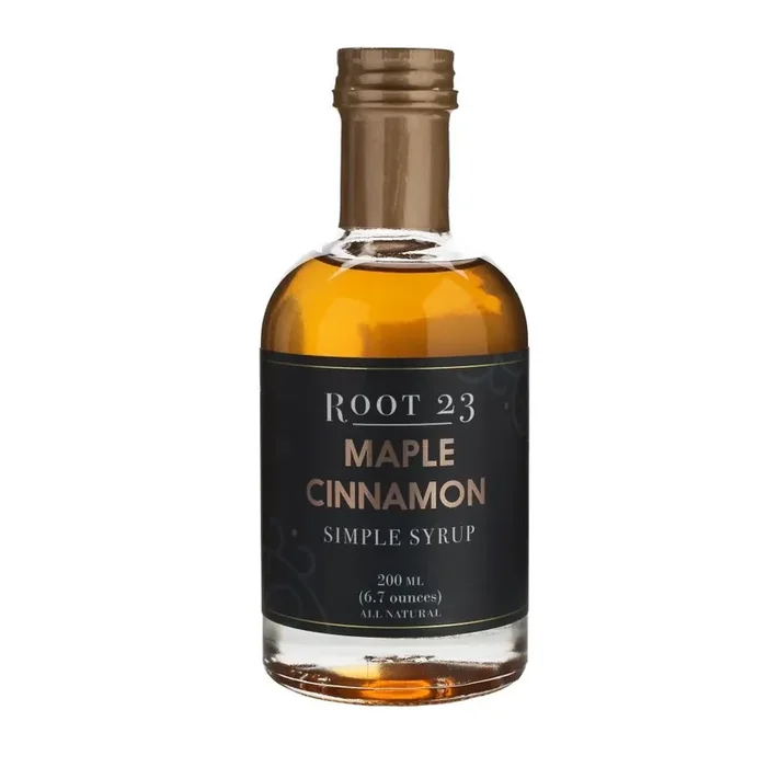 Root 23 Simple Syrup, Maple Cinnamon – 6.76 oz