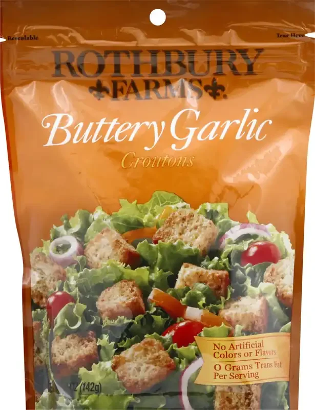 Rothbury Farms Buttery Garlic Croutons 5 oz