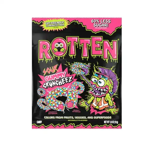 Rotten Sour Gummy Cruncheez
