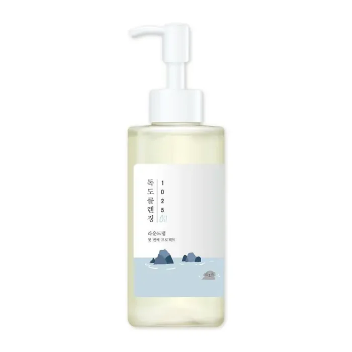 Round Lab 1025 Dokdo Cleansing Oil Korean Skincare for Deep Pore Cleansing and Removal of Impurities with Hydration – 200ml