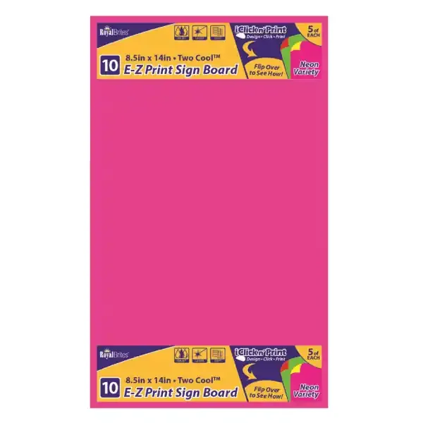 Royal Brites E-Z Print Sign Board