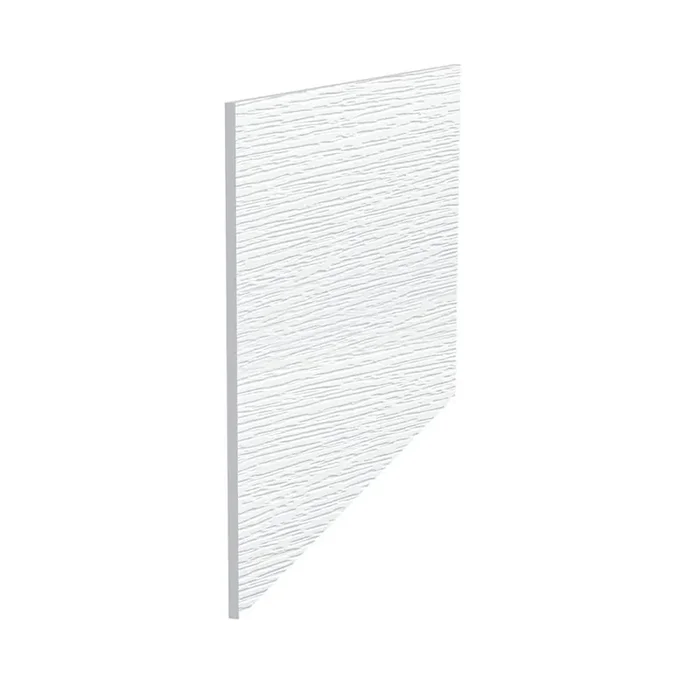 Royal Building Products 1/2-in x 24-in x 4-ft Reversible (Smooth/Wood grain) PVC Trim Board