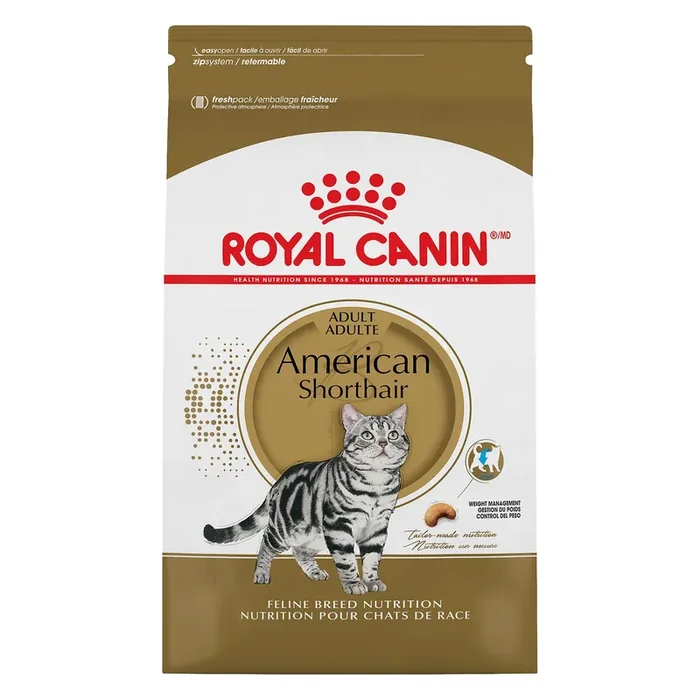 Royal Canin American Shorthair Breed Adult Dry Cat Food, 5.5 lb bag