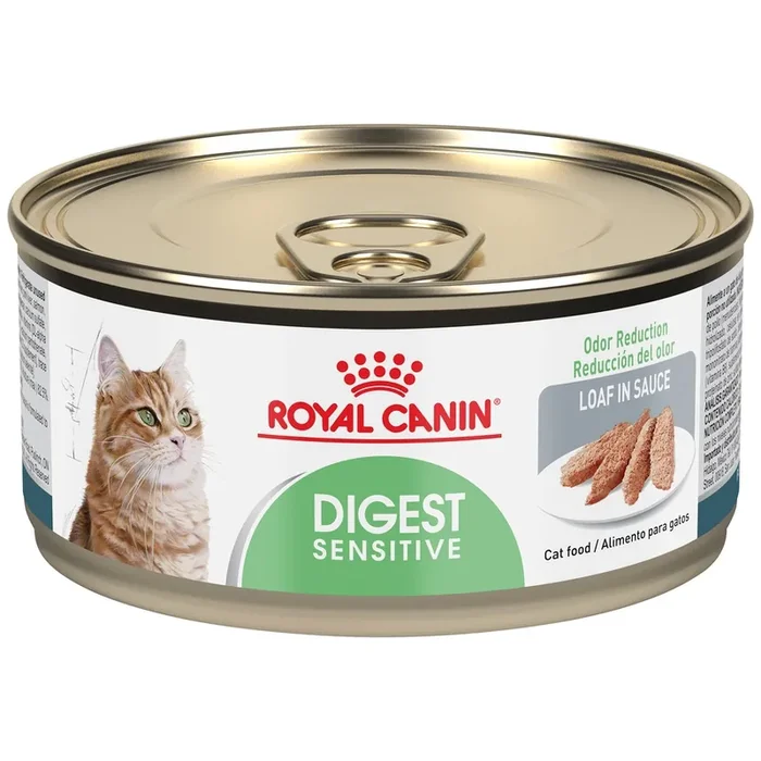 Royal Canin Feline Health Nutrition Digest Sensitive Loaf in Sauce Canned Cat Food