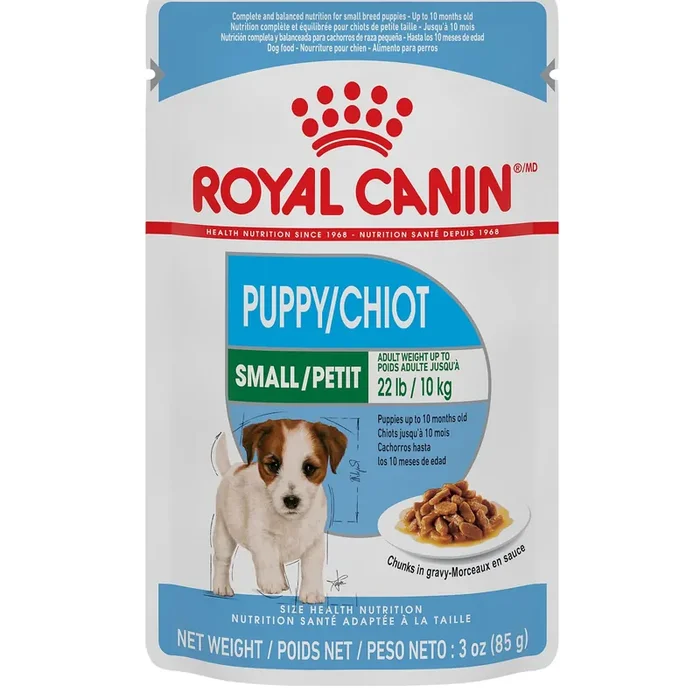 Royal Canin Small Breed Puppy Wet Dog Food, 3 oz cans