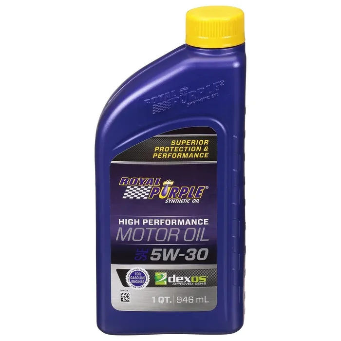 Royal Purple High Performance SAE 5W-30 Motor Oil 1 qt