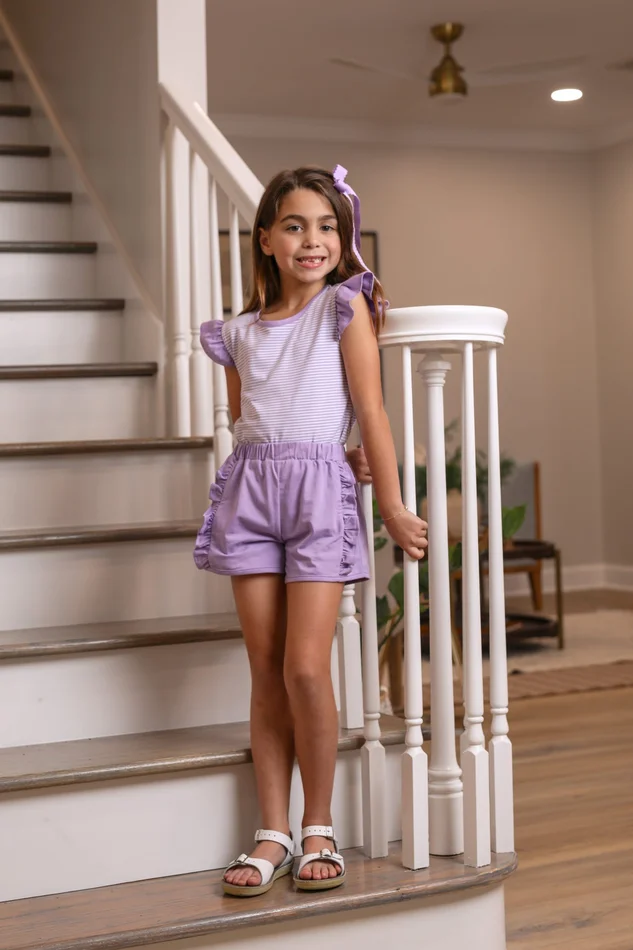 Ruffle Shorts by JellyBean by Smock Candy