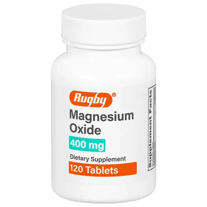 Rugby 400 mg Magnesium Oxide 120 Tablets