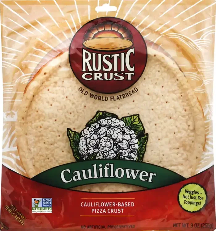 Rustic Crust Cauliflower Based Pizza Crust, 12 in.