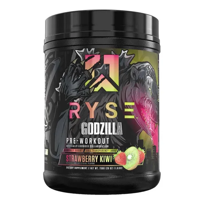 Ryse Godzilla Pre-Workout – Strawberry Kiwi