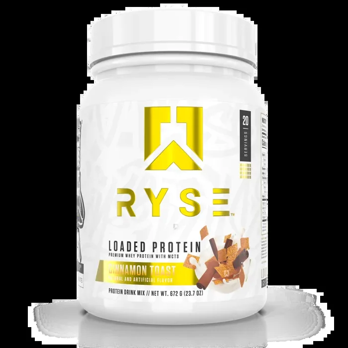 Ryse Loaded Protein Cinnamon Toast Protein Drink Mix – 23.7 oz