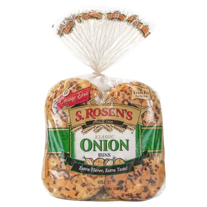 S ROSENS S. Rosen‘s Klassic Onion Kaiser Buns