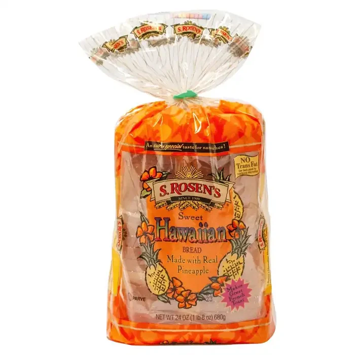 S ROSENS S. Rosen‘s Sweet Hawaiian Bread