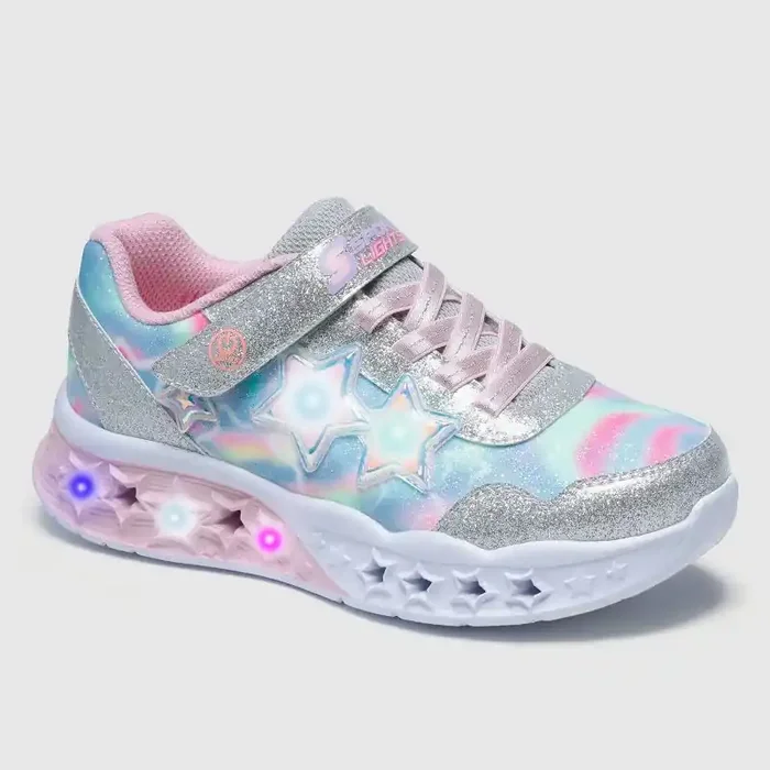 S Sport By Skechers Girls‘ Bree Sneakers – Silver 13