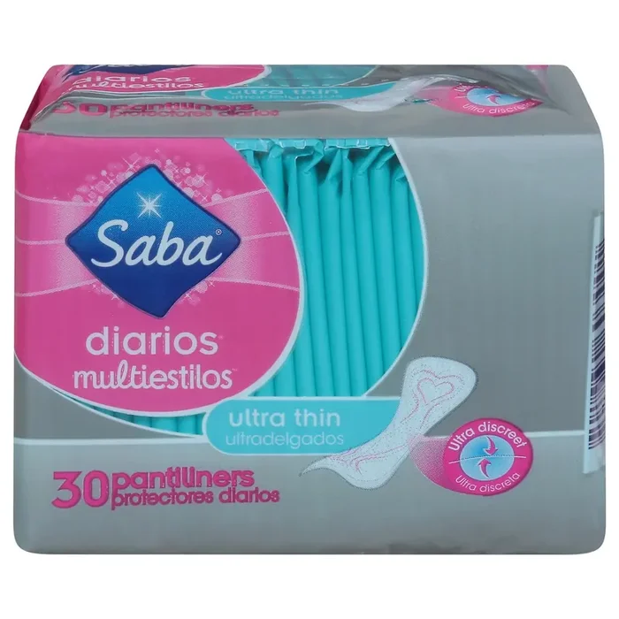 Saba Diarios Ultra Thin Pantiliners 30 ea
