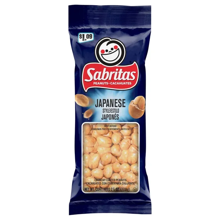 Sabritas Peanuts Japanese 2 3/4 Oz