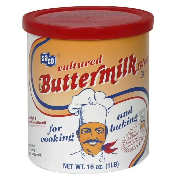 Saco Cultured Buttermilk Powder For Cooking & Baking – 16 oz