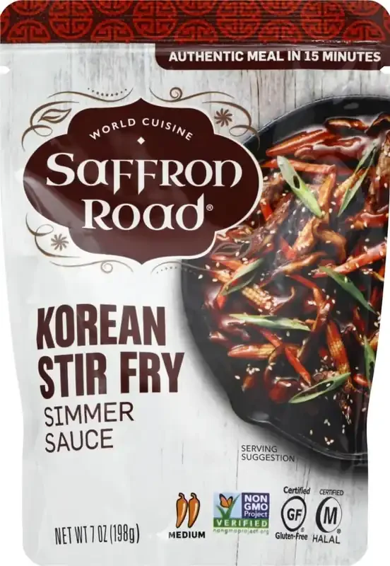 Saffron Road Korean Stir Fry Simmer Sauce