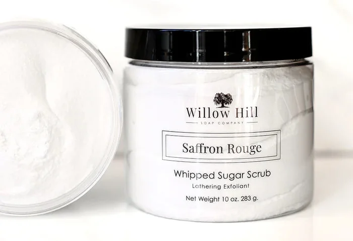 Saffron Rouge Sugar Scrub 10 oz