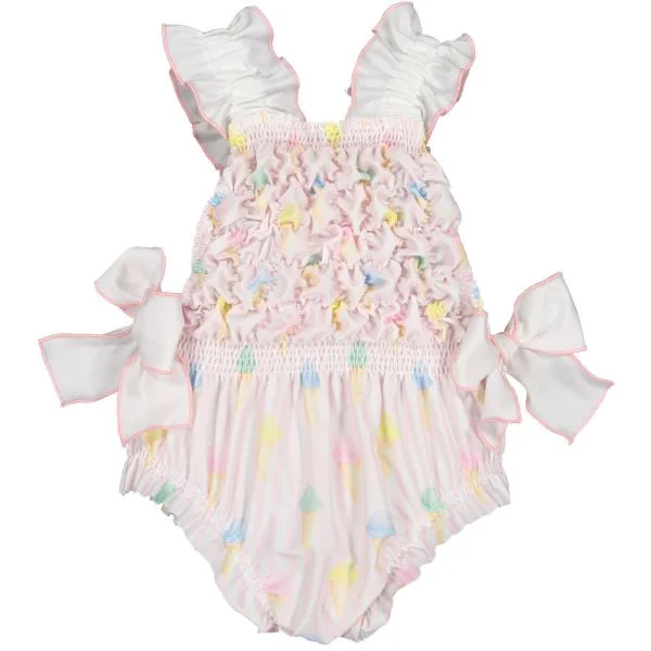 Sal & Pimenta Ice-creams Frilled Swimsuit