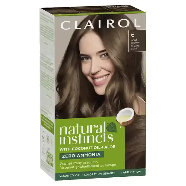 Sally Hansen Coty Inc. Clairol Natural Instincts 6 Light Brown