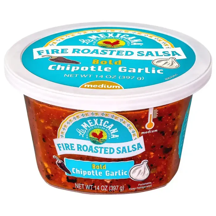 Salsa Cv La Mexicana Fire Roasted Chipotle Garlic