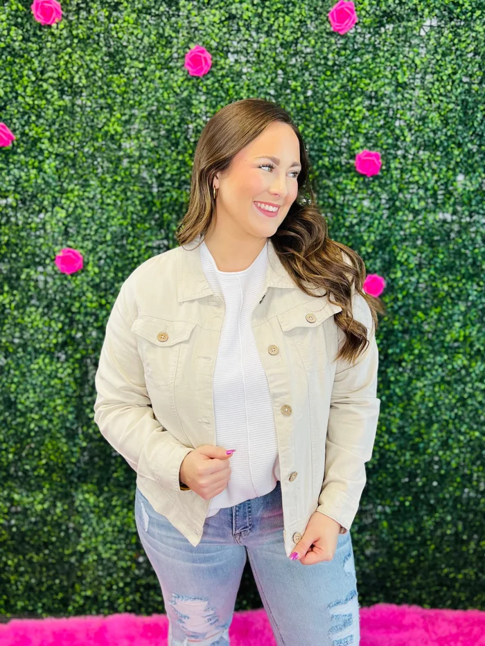 Sandstone Linen Jacket
