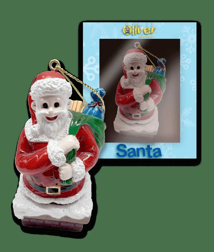 Santa Ornament