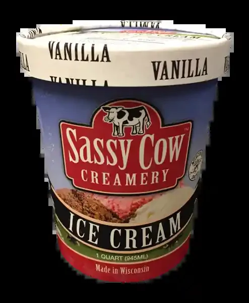Sassy Cow Creamery Ice Cream Vanilla