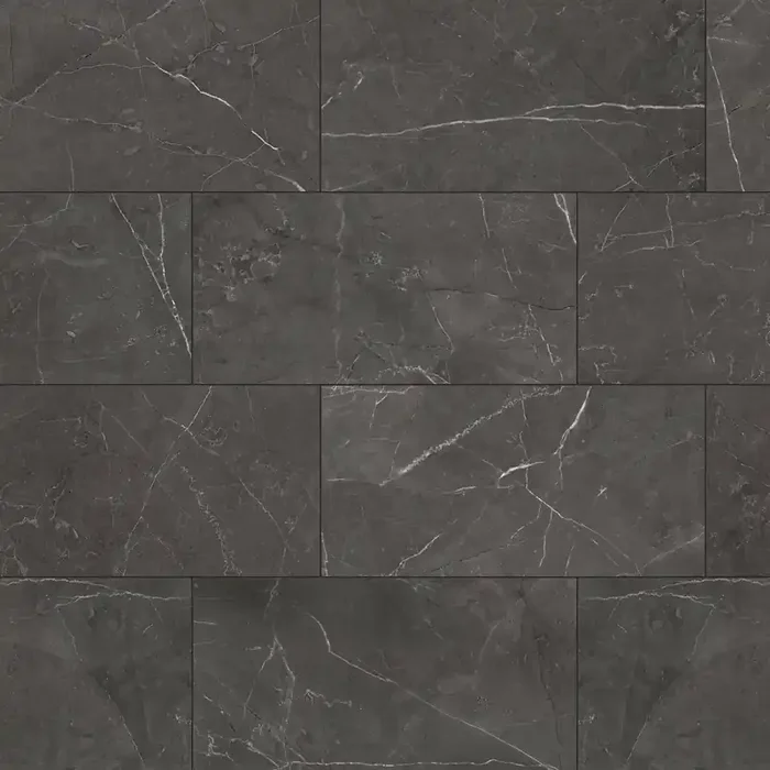 Satori Regent Graphite 8-in x 16-in Glossy Ceramic Wall Tile ( 0.86-sq ft Piece )