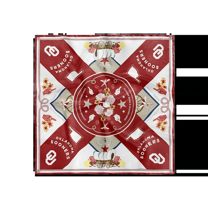 Saturday Silk Oklahoma Sooners Scarf