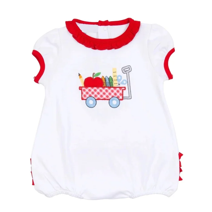 SCHOOL WAGON RUFFLE BUBBLE