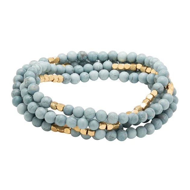 Scout Curated Wears Stone Wrap – Blue Howlite