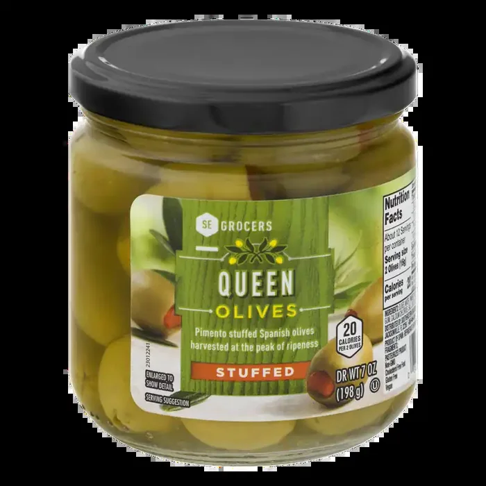 SE Grocers Stuffed Queen Olives