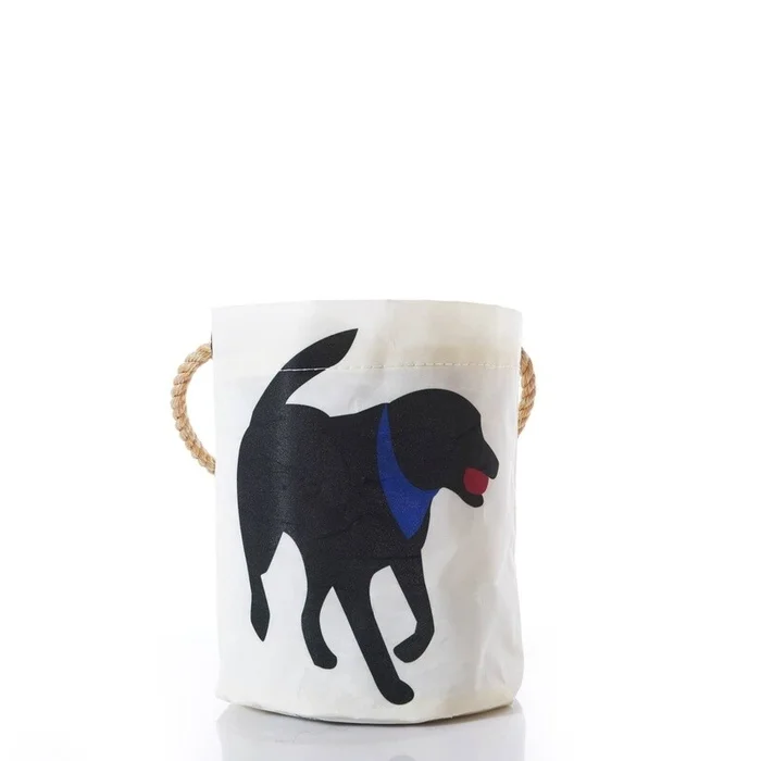 Sea Bags Black Lab Bucket Bag
