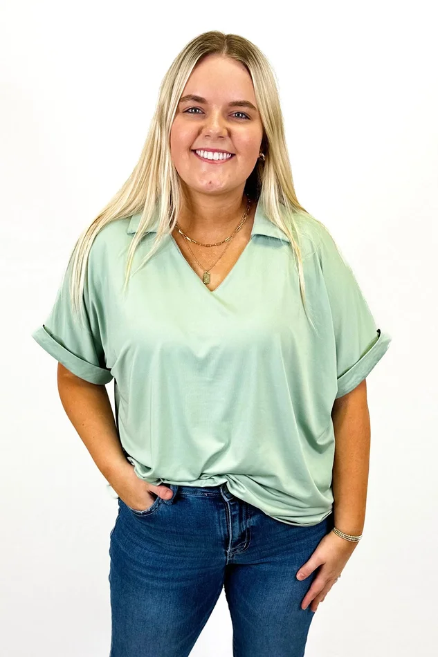 SEA FOAM CARA TOP