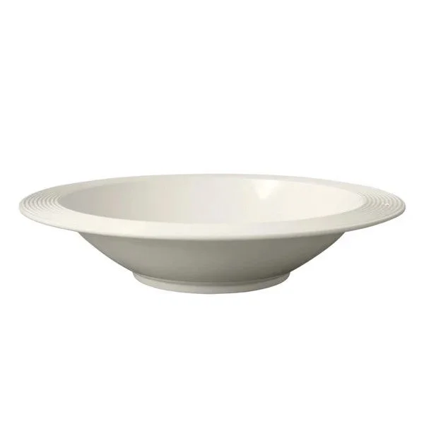 Shallow Bowl Pinstripes Melamine