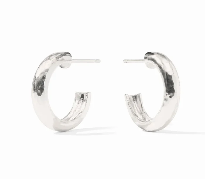 Silver Havana Hoop – Julie Vos