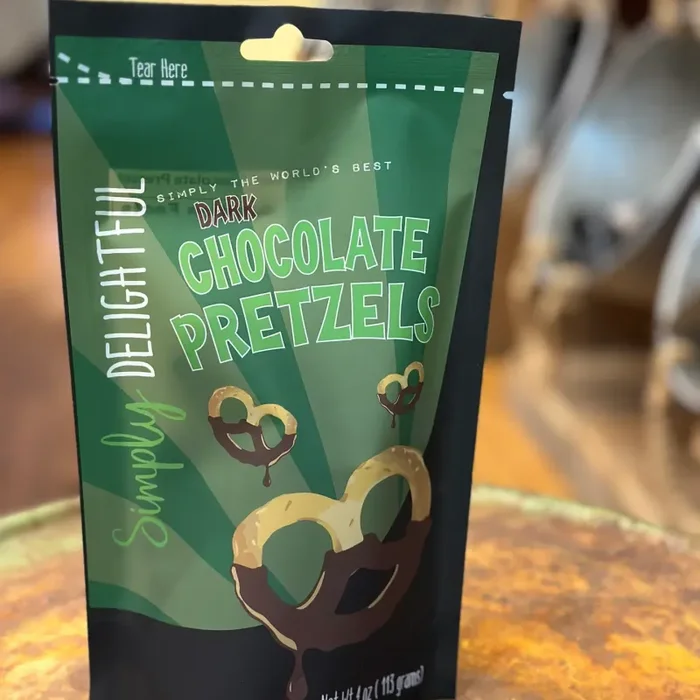 Simply Delightful Dark Chocolate Pretzels