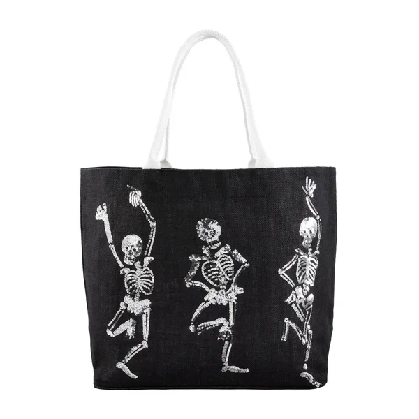 Skeleton Sparkle Tote