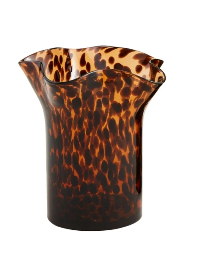 Small Ruffle Tortoise Vase