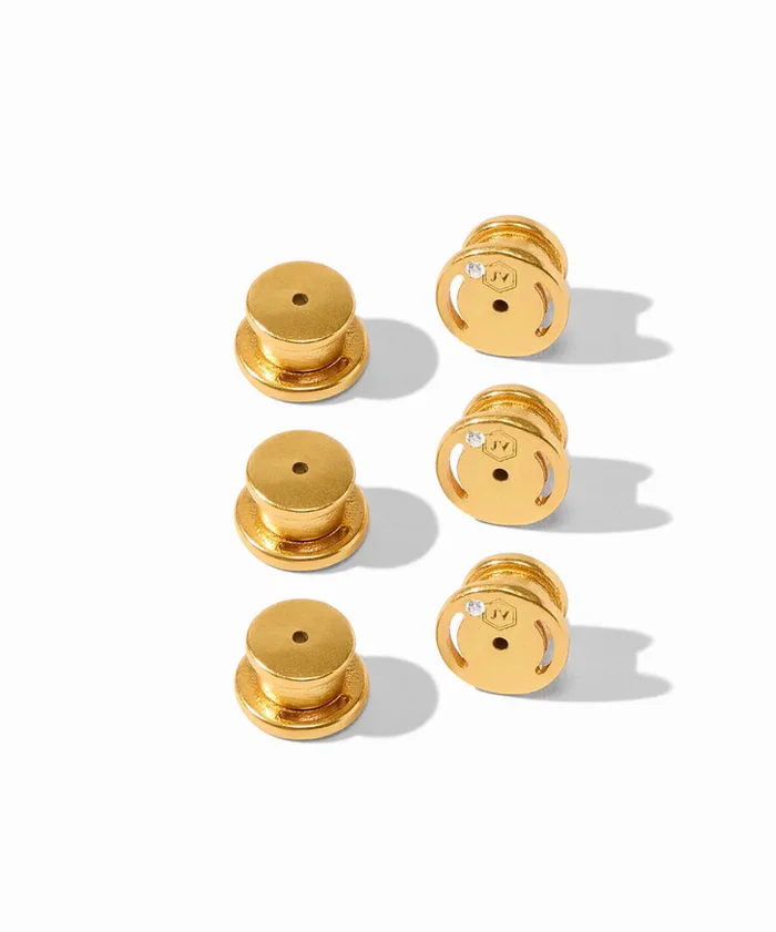 Small Signature Earring Back Set