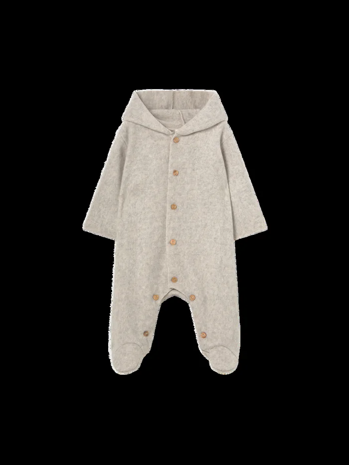 Soft Melange Bamboo Newborn Suit