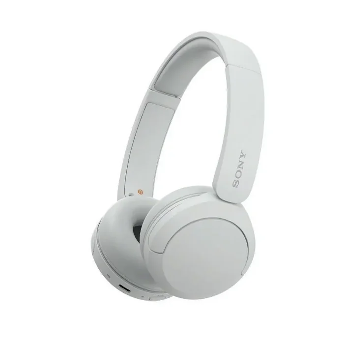 Sony WHCH520/W Bluetooth Wireless Headphones with Microphone – White