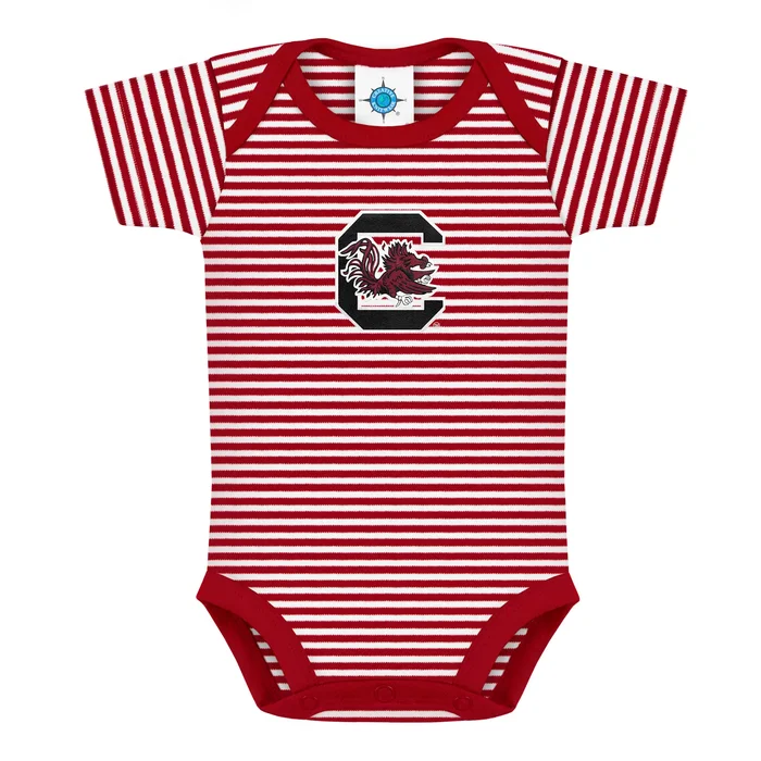 South Carolina Gamecocks Stripe Body Suit